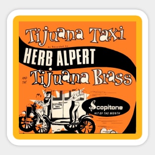 Tijuana Taxi Sticker